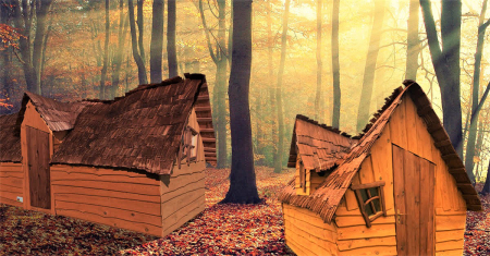 Dormir dans une cabane magique : Vosges, Jura, Isère, ..