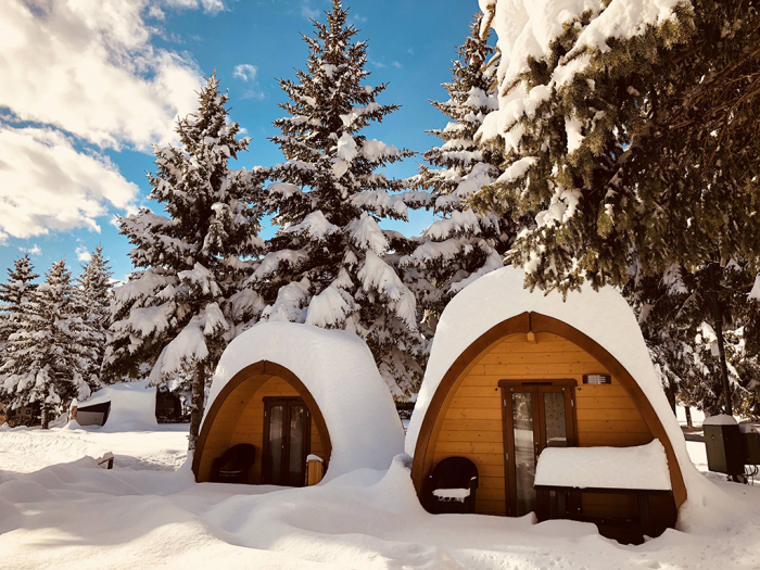 Camping aux pieds des pistes de ski - 8757 - campings