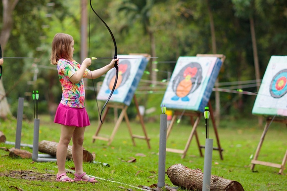 Camping avec un club enfant 